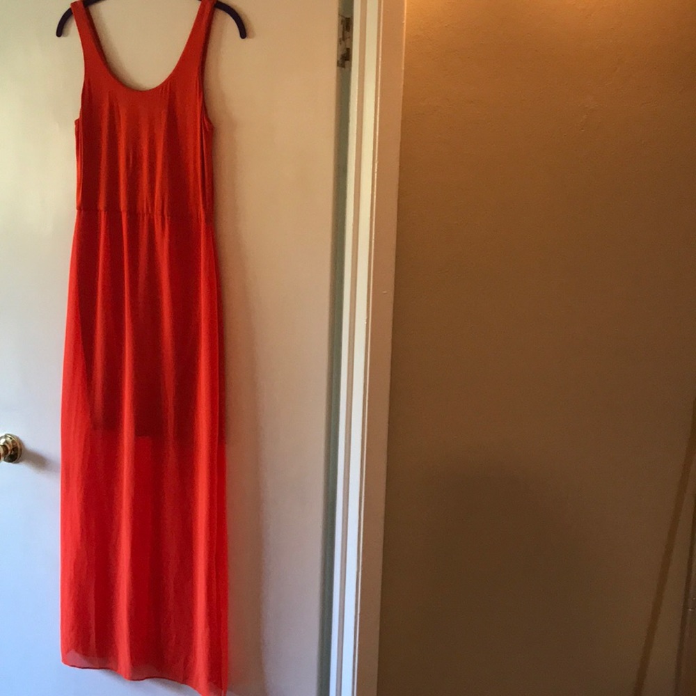 Orange Vince Camuto Maxi Dress